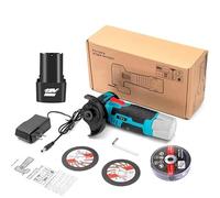 Mini amoladora angular de 12 V, recargable, pulidora, for cortar diamantes, inalámbrica(AB118)