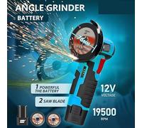 Mini amoladora angular de 12 V, recargable, pulidora, for cortar diamantes, inalámbrica(AB300)