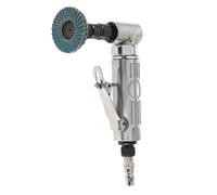 Mini amoladora angular neumática de 1/4", pulidora 90 grados, máquina grabado, kit herramientas tallado con discos lijado
