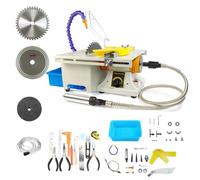 Mini amoladora de banco, 800-10000 rpm, cortador de roca de eje flexible, sierra lapidaria para joyería de jade DIY