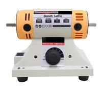 Mini amoladora de escritorio multifuncional, herramienta eléctrica for tallado, máquina grabado rotativa for carpintería, pulido jade, corte, bricolaje ,Kit de pulido y acabado