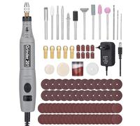Mini Amoladora, Kit de Herramienta Rotativa con 95 accesorios, 3 velocidades Amoladora Eléctrica Multiherramienta, para Pulir, Grabar, Cortar, Taladrar