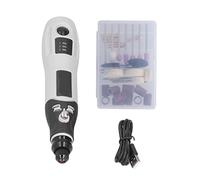 Mini amoladora portátil inalámbrica USB, herramienta rotativa pequeña con 40 accesorios, batería recargable 4.2V - versátil para pulido, grabado y limpieza, ideal bricolaje y
