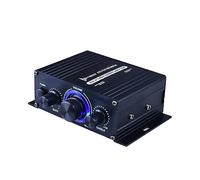 Mini Amplificador De Audio Digital For Coche, Luz Azul, Estéreo For Cine En Casa, Club, Fiesta, Música Sintonización Precisa