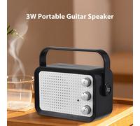 Mini amplificador de guitarra de 3 W, altavoz portátil para guitarra, CC 9 V