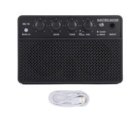 Mini Amplificador Eléctrico de la Guitarra 10W, Recargable para la Práctica con Conectividad de BT 4 Horas del Tiempo de Reproducción Entrada de 6,35 M