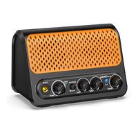 Mini amplificador para guitarra, LEKATO 10 W, amplificador para guitarra eléctrica portátil con canal Clean & Overdrive, reverberación y conectividad Bluetooth