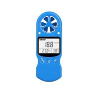 Mini anemómetro digital con pantalla LCD, medidor de velocidad del viento, temperatura y humedad con higrómetro.(TL-300-BL)