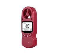 Mini anemómetro digital con pantalla LCD, medidor de velocidad del viento, temperatura y humedad con higrómetro.(TL-300-RE)