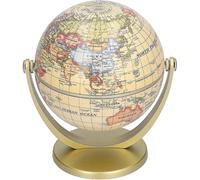 Mini Antique Globe,world Map Globe English Edition Rotating Earth Geography Teaching Tool,educational Geographic Modern Desktop Decoration for Homes