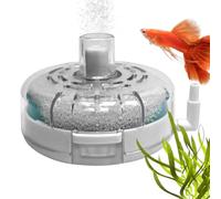 Mini Aquarium Filter Pump, Compact Multistage Filtration System, Built in Aerator Quiet, 8x8x5.5cm, for Terrarium Turtle Tank Freshwater Saltwater Maintenance Experience