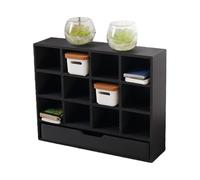 Mini Armario de estantería - pequeño de Muebles, Estructura de Panel Decorativo, Soporte preciso de Doce Piezas con diseño portátil y equilibrado | Estilo de casa de Juguetes para niños, niñas