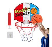 Mini Aro De Baloncesto Para Interiores: Tablero De Tiro Montado En La Pared, Juego Deportivo Compacto Que Fomenta La Coordinación, Las Habilidades Motoras, La Concentración Y El Ejercicio Físico De Lo