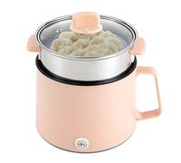Mini arrocera 1,7L, antiadherente y multicocina | Arrocera portátil multiusos de 1,7 l con revestimiento antiadherente para cocinar, cocer al vapor y guisar.