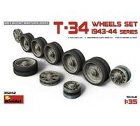Mini Art 35242 1/35 Juego De Ruedas T-34. Serie 1943-44