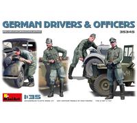 MINI ART 35345 1/35 Conductores Y Oficiales Alemanes