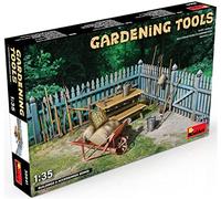 Mini Art 35641 1:35 - Juego de Herramientas de jardín (réplica Fiel, construcción de maquetas, plástico, Manualidades, aficiones, Pegar, maquetar, Montar, sin Pintar, Color Moldeado)