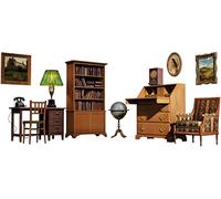 Mini Art 35644 1:35 Mobiliario/Equipo de Oficina - Kit de Modelo de reproducción Fiel de plástico DIY Craft Collage Modelo Kit Montaje sin Pintar