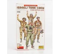 MiniArt MIN37086 1:35-Tripulación de tanques israelí, guerra de Yom Kipur, sin pintar