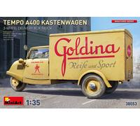 Mini Art 38053 1:35 Tempo A400 3 ruote - riproduzione fedele, modellismo, kit di