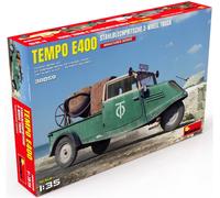Mini Art 38059 1:35 1:35 Tempo E400 - Primer Plano de Chapa de Acero de 3 Ruedas