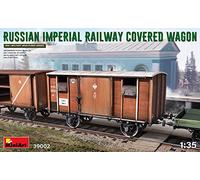 Mini Art 39002 1:35 Vagón de la Primera Guerra Mundial Ferrocarril Imperial Ruso - reproducción Fiel, modelismo, Kit de plástico, Manualidades, Hobby, Pegar, modelismo, Montar, sin Pintar