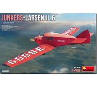 Mini Art 48007 Junkers-Larsen JL.6 1:48 - Juego de construcción de maquetas, fabricación de maquetas, Manualidades, aficiones, Pegar, maquetar, Montar sin Pintar