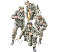 Mini Art MA35471 1/35 Duitse artillerie figuren 4 plastic mode (Importación USA)