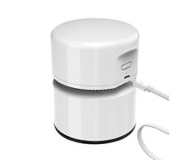 Mini aspiradora de escritorio - Limpiador con succión potente y dos velocidades | Aspirador de escritorio portátil Mini | para casa, apartamento, escuela, dormitorio, mesa, teclado de ordenador y D