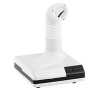 Mini aspiradora de escritorio potente 2 en 1 de 60 W, colector de polvo for pulido dental, colector de polvo for banco de trabajo con manguera de aspiradora de gran calibre