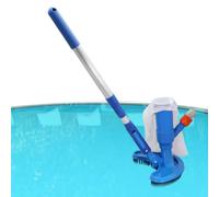 Mini Aspiradora de Piscina con Malla Fina Y Mango Retráctil Portátil De | Limpiador del Fondo de la Piscina Para Fuentes, Hogar, Jardín, Patio Trasero, Spas, Estanques, Hombres y Mujeres Adul