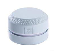 Mini aspiradora recargable por USB con fuerte potencia de succión para una limpieza eficiente de pequeños desastres (azul)