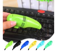 Mini aspiradora recargable USB por menos de 5 $ - Compatible con teclados, coches, casetas de mascotas, ranuras de ventanas y más.