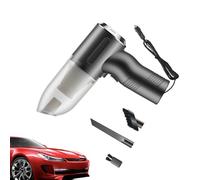 Mini Aspuumer Cleaner - 120 W Herramienta de succión automática de mano | Poderoso vacío de 10000pa con 2 accesorios, limpieza interior para vehículos, camiones, oficina, viaje, mesa, compacto y fácil