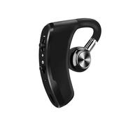Mini auriculares inalámbricos versión 5.3 monoaural giratorio negocios colgante oreja clip en estéreo inalámbrico monoaural correr negocios sin dañar las orejas Nsj624 (negro, A)