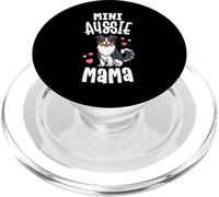 Mini Aussie Mama Shirt Women Toy Australian Shepherd Gifts PopSockets PopGrip para MagSafe