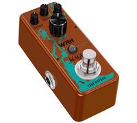 Mini Auto Wah - Pedal de guitarra con filtro naranja True Bypass Timbre Personaje Sonido Digtal Guitarra Eléctrica / Pedal de efecto de bajo con perilla de valor de calidad de sonido