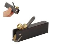 Mini avión de madera, ébano, pequeño plano de bloque para carpintería, herramienta de corte de carpintería, herramienta de corte para carpintería, corte y alisado