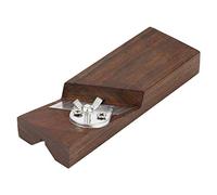 Mini Avión de Mano Ébano Bloque Ajustable Plano de Recorte Plano Doble Borde Herramienta de Carpintero Suave Recorte Proyectos Carpintero Modelo DIY