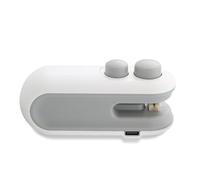 Mini Bag Sealer, Bag Sealer Mini, 2 In 1 Heat Sealer&Cutter, USB-C Rechargeable, Portable Resealer Machine for Plastic Storage Snacks Freshness (white)