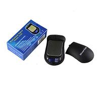 Mini balanza digital de bolsillo con forma de ratón, 0,01 g a 100 g, portátil, para pesar, joyas y hierbas doradas
