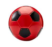 Mini balón de fútbol para niños y adultos, balón de fútbol suave y duradero para práctica, entrenamiento y juego, ideal para diversión en interiores y exteriores, diseño multicolor, 15 cm (rojo)