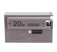 Mini banco de energía 21700 UPS de 20 W, carga rápida, carcasa DIY, fuente de alimentación de modo dual para entusiastas de la electrónica.