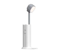 Mini banco de energía blanco con LED portátil Aprendiendo a