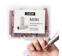 Mini bandas de lijado, herramientas compactas para el cuidado de las uñas para el salón, mini bandas de lijado para uñas, para celebraciones, hogar, escuela y como regalo