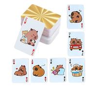 Mini baraja De Cartas - Mini Juego De Mesa De Viaje, Cartas De Juego Duraderas Para Diversión Al Aire Libre, Juego Ligero Y Compacto, Entretenimiento Familiar | Juegos Prácticos Para Bamb