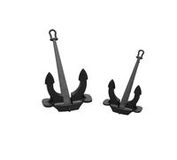Mini Barco RC De Plástico ABS Con Anclas Móviles, Varilla De Anclaje De 17 Mm/26 Mm, Ideal For Bricolaje, For Simulación De Modelos Náuticos, Piezas Marinas.(Type 1)