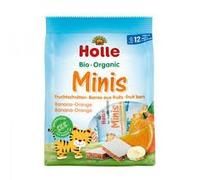 Mini Barritas de Plátano y Naranja (+12 Meses) - Pack de 2 Unidades (100g c/u) - 100% Natural - Sin Azúcares Añadidos - Snack Saludable para Niños