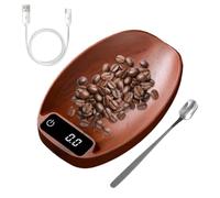 Mini báscula de café - Herramienta de bolsillo digital recargable | Carga rápida USB, panel de control táctil, para café espresso y productos horneados
