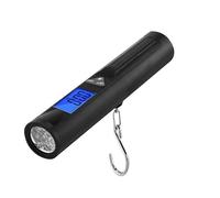 Mini báscula digital de mano con linterna, báscula digital de 50 kg for envío, báscula for equipaje de viaje